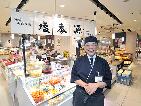 元:料理人/運送業の私も、マルタケの漬物や売場に感激!もっと試食販売を楽しめる!