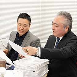 偶然の出会いが初契約に！