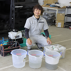 洗浄でキレイになる目で見えるやりがいと、