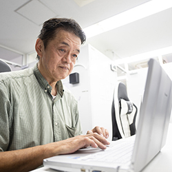 会長・社長・副社長がいつでも同行。