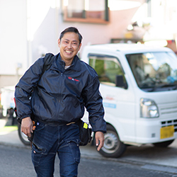 目の前のお客さまを大切に、