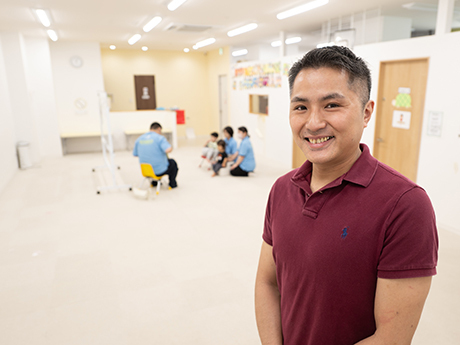 子どもに熱い想いを持つ仲間と共に現場を作るやりがいを実感！目標は3教室体制です。