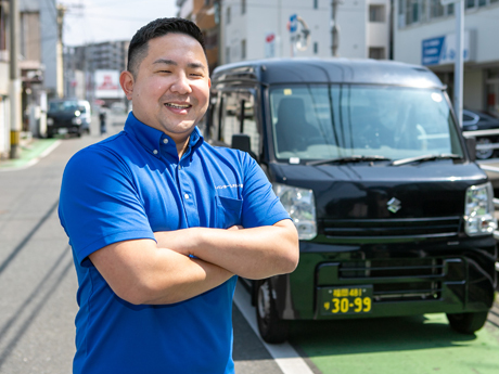 経営の安定化を目指し自社の新規事業に選択。開業2年目でドライバー55名・年商2億円！