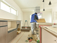 キッチンやバスルーム、トイレのリフォーム、クロス張り替えなどがメイン案件です。