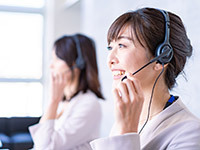 加盟店様向けの相談支援センターを完備しています。