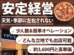 デリバリーは日常食へ！飲食の中でも少人数×立地無関係×高単価の宅配ピザが最適です